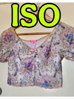 ISO Dolls Kill, Sugar Thrillz , Club EXX Mesh Women's Tops, Romper